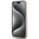 Apple iPhone 15 Pro 6.1\" Karl Lagerfeld Silicone Choupette Metal Pin Case Cover, Pink | Telefona Maciņš Vāks...