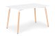 Moderns ēdamgalds viesistabai vai virtuvei 120x60 cm ModernHome, balts