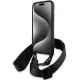 BMW iPhone 15 / 14 / 13 Case M Edition Carbon Stripe & Strap, Black
