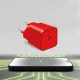 Sbs 20W GaN tīkla lādētājs ar Power Delivery, sarkans