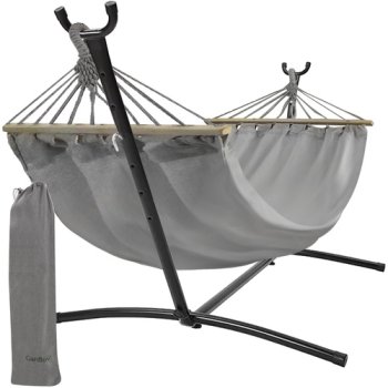 Dārza šūpuļtīkls ar rāmi 200x150cm Gardlov 25466 | Garden Hammock with Frame