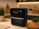 Karstā gaisa friteris 16L, 2400W, 10 režīmi, melns