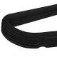 Velvet Clothes Hangers, 20 pcs, Black