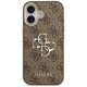 Guess 4G Big 4G Classic Logo Phone Case Cover iPhone 17 - Brown and Gold