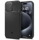 Apple iPhone 15 Pro 6.1\'\' Spigen Optik Armor Magsafe Case Cover, Black | Чехол Кейс Бампер...