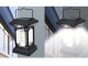 Solārā lampa ar kustības un krēslas sensoru, 60 LED COB, 5 režīmi, melna