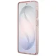 Чехол Karl Lagerfeld IML Repeated Choupette MagSafe для Samsung Galaxy S26, розовый