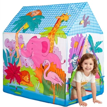 Iplay 8182 Jungle bērnu rotaļu telts, zoodārzs