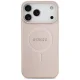 Guess iPhone 17 Pro Max чехол Saffiano Classic Logo MagSafe, розовый