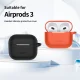 Чехол Tech-Protect Silicone Hook для Apple AirPods 3, серый