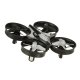 JJRC H36 Mini RC drons ar 6 asu žiroskopu un LED, melns