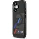 BMW M IML Metal Buttons Tricolor Lines MagSafe vāciņš Apple iPhone 17, Melns