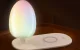 LDNIO Y3 RGB Nakts gaismas lampa ar Qi bezvadu uzlādes funkciju, balta l Night Lamp with Qi Wireless Charging Function