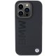 BMW Leather Hot Stamp case for iPhone 15 Pro - black