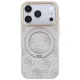Чехол Guess Ring Stand 360 4G Classic Logo MagSafe для iPhone 17 Pro Max / 18 Pro Max, розовый