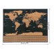 World Map Scratch Card Poster Best Gift for Traveler 23443