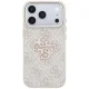Чехол Guess 4G & Big Resin Logo для iPhone 17 Pro / 18 Pro, розовый