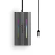 Orico XDR USB-C dokstacija 12in1, PD 100W, HDMI 4K, VGA, RJ45, RGB, pelēka