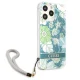 Чехол Guess Flower Strap для iPhone 13 Pro Max, зеленый