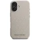 Чехол Karl Lagerfeld FW Stamped Karl MagSafe для iPhone 16, бежевый