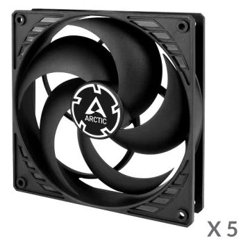 Вентиляторы для корпуса Arctic P14 140 мм, 3-pin, черные, 5 шт.