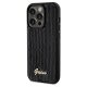 Металлический чехол Guess Sequin Script для iPhone 14 Pro - черный