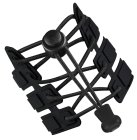 Elastīgās kurpju šņores bez siešanas 100 cm, melnas