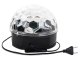 LED Disco Ball with Bluetooth, USB, and Built-In Speakers