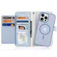 Кожаный чехол Dux Ducis Lawa для Apple iPhone 15 Pro Max, Синий