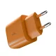 Сетевое зарядное устройство Puro Pro Lite 30W USB-C, оранжевое