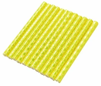 Velosipēda spieķu atstarotāji AG402B (12 gab.), dzelteni