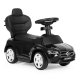 Mercedes C CLASS 3-in-1 Ride-On Push Car with Parent Handle, Black