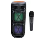 Беспроводной Bluetooth-динамик ABS-8208 с микрофоном и LED, 40 Вт, черный