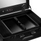 KUFER Professional Makeup Artist Table/Suitcase with Mirror, LED Lighting and Speakers, Black
