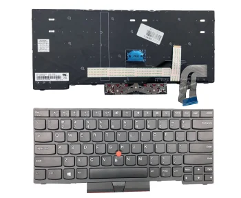 Клавиатура для Lenovo ThinkPad E480 L480 T480S T490, черная