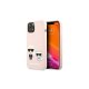 Karl Lagerfeld чехол для iPhone 13 Pro Max Silicone Karl & Choupette Розовый