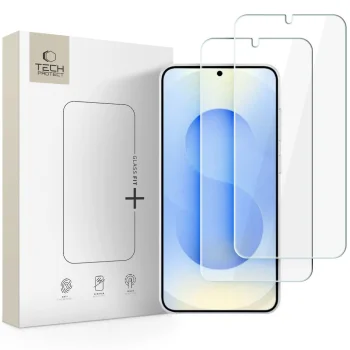 Защитное стекло Tech-Protect для Samsung Galaxy S26+ Glass Fit+ (2 шт.)