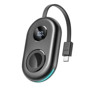 Беспроводной внешний аккумулятор Joyroom JR-W09 для Apple Watch, черный