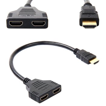 HDMI Splitter Cable 1 in 2 Out Full HD Adapter
