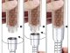 Душевая лейка с каменным фильтром, без шланга, 21 см | Handheld Shower Head...