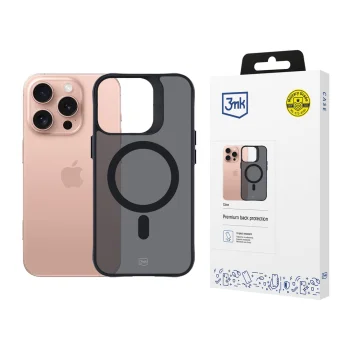 Чехол 3mk Smoke MagCase для iPhone 16 Pro с MagSafe, дымчатый