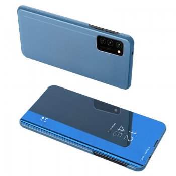 Samsung Galaxy A53 5G (SM-A536) Clear View Case Cover, Blue | Telefona Vāciņš Maciņš Apvalks Grāmatiņa