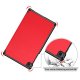Samsung Galaxy Tab A7 Lite (SM-T220/T225) Tri-fold Stand PU Leather Case Cover, Red | Чехол Книжка...
