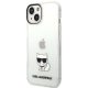 Karl Lagerfeld Choupette Body vāciņš iPhone 14 Plus - Caurspīdīgs