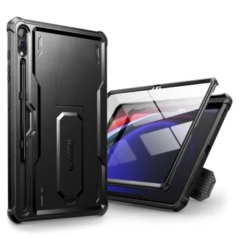 Tech-Protect Kevlar Pro Case for Samsung Galaxy Tab S9+ 12.4", Black