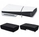 Putekļu aizsargvāciņš priekš PS5 Slim, horizontāls, melns