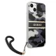 Чехол Guess Camo Strap для iPhone 13 6.1\" черный