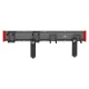 Maclean MC-178 Sienas instrumentu organizators, tērauds, 816mm, melns
