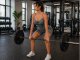 Sieviešu sporta kombinezons Push Up Fitness, īss, S/M, pelēks
