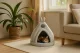 Teepee Pet Bed for Dogs and Cats, Plush, 45 cm